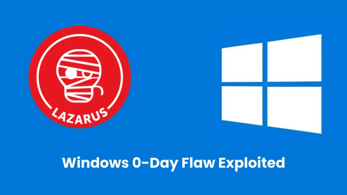 Windows 0-Day Flaw Exploited by Lazarus to Gain Unauthorized Access